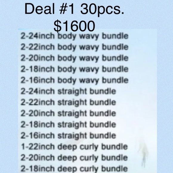 30pc wholesale bundle deal